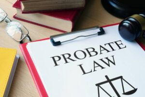 Probate Process is shown using a text Probate Law